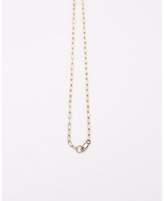 Leaf Pendant - 14K Gold Plate