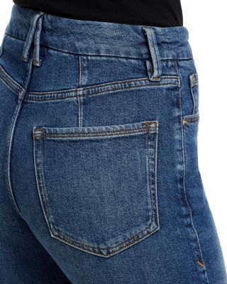 Good Icon Straight Ankle Jeans in Indigo 1082