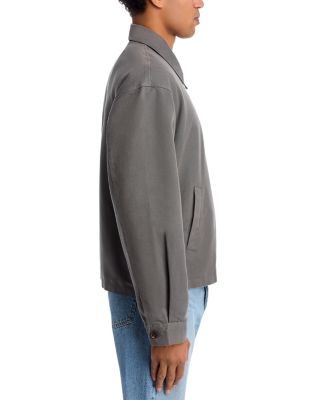 Canvas Zip Trucker Jacket