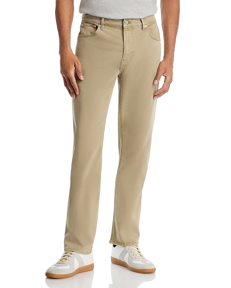 Frame Modern Straight Fit Jeans in Beige