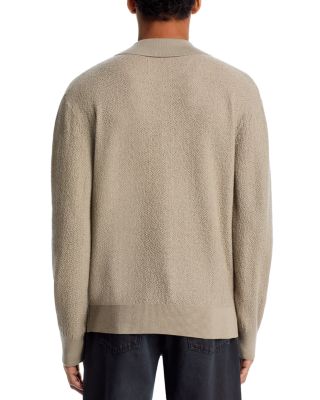 Long Sleeve Polo Sweater