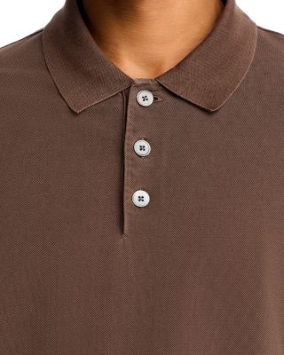 Washed Light Pique Polo Shirt