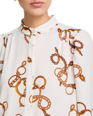 Long Sleeved Button Down Blouse