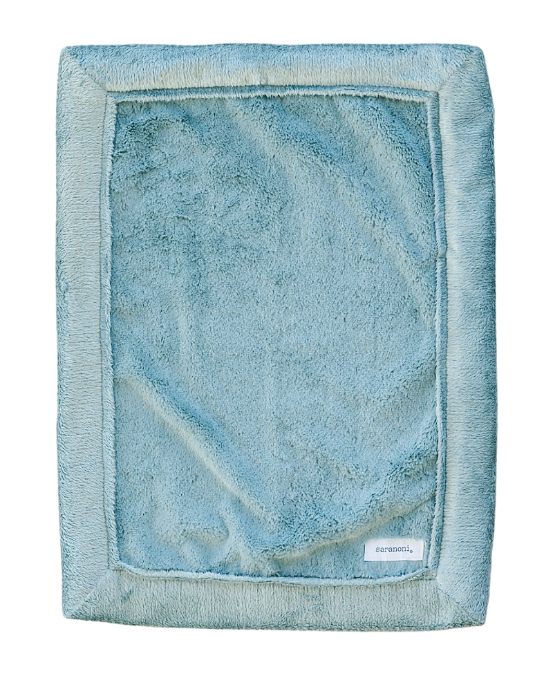 Saranoni Lush Mini Blanket In Blue