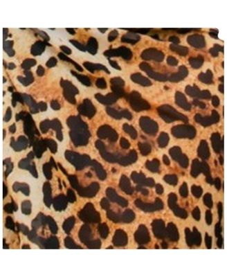 Curve Leopard Print Beach Sarong