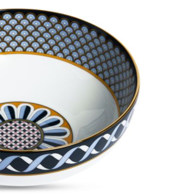 Napoli Blue Serving Bowl