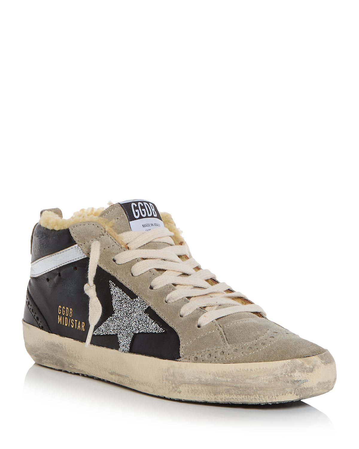 Golden Goose Unisex Mid Star Mid Top Sneakers