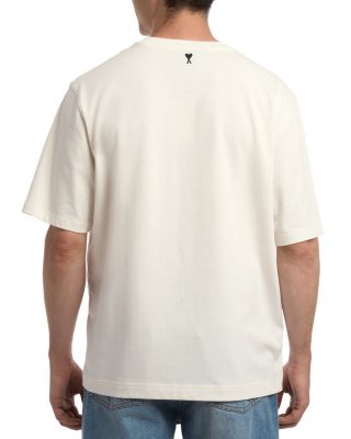 Boxy Fit Short Sleeve Tee With Signature Print