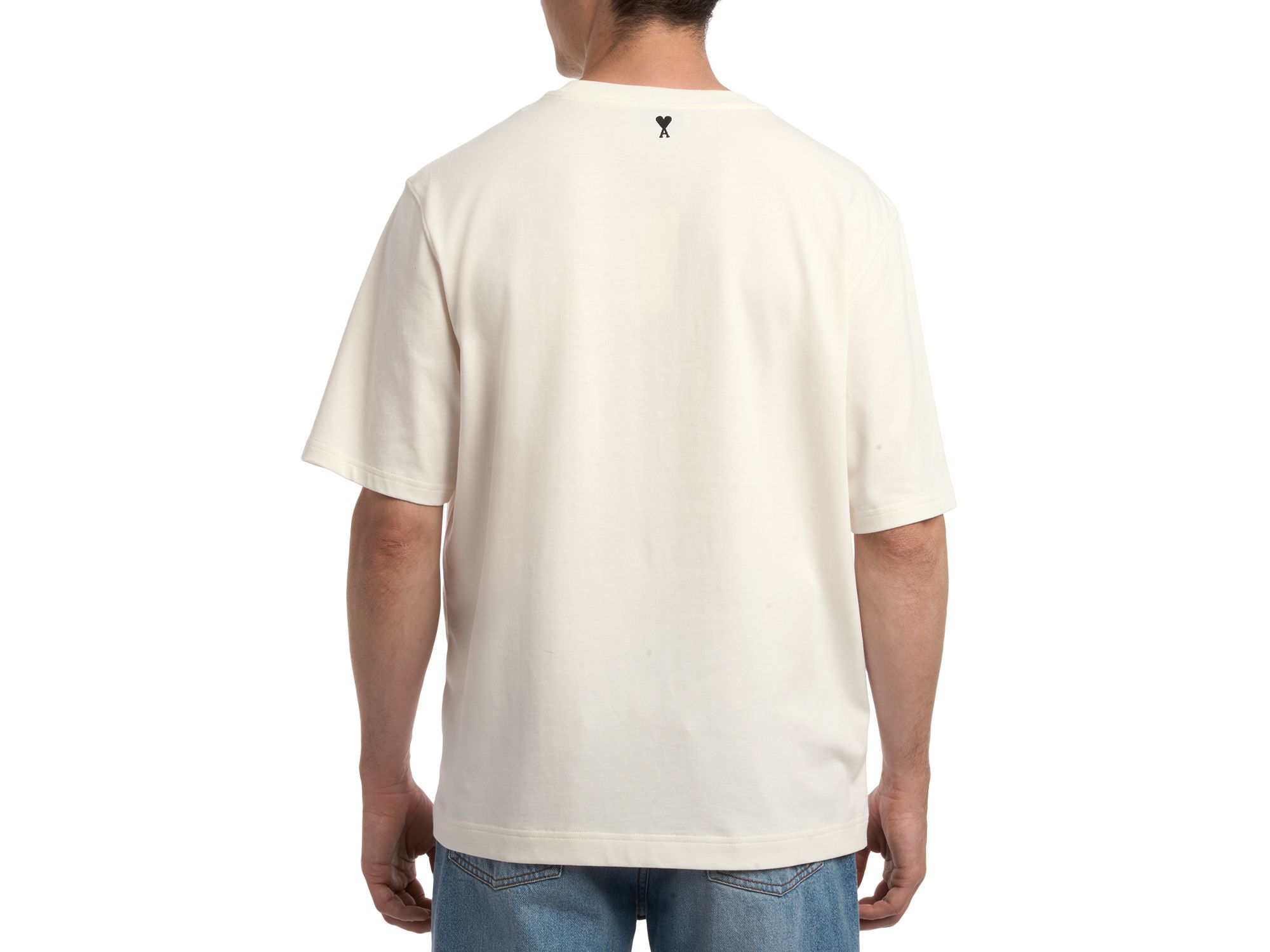 Boxy Fit Short Sleeve Tee With Signature Print — Image 4