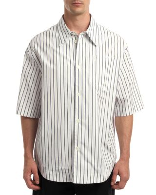 Short Sleeve Stripe Shirt