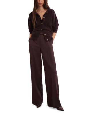 Mel Brushed Cashmere Cardigan Sweater 