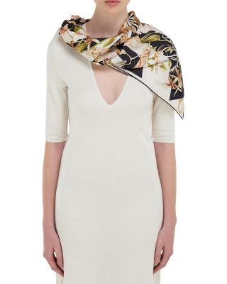 Gaia Square Silk Scarf
