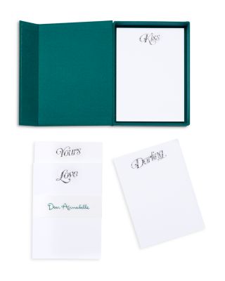 Lace Letters Notepad Set