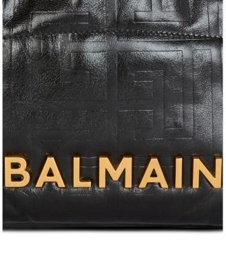  1945 Soft Cabas Small-Pb Embellished Crinkle Leather Handbag