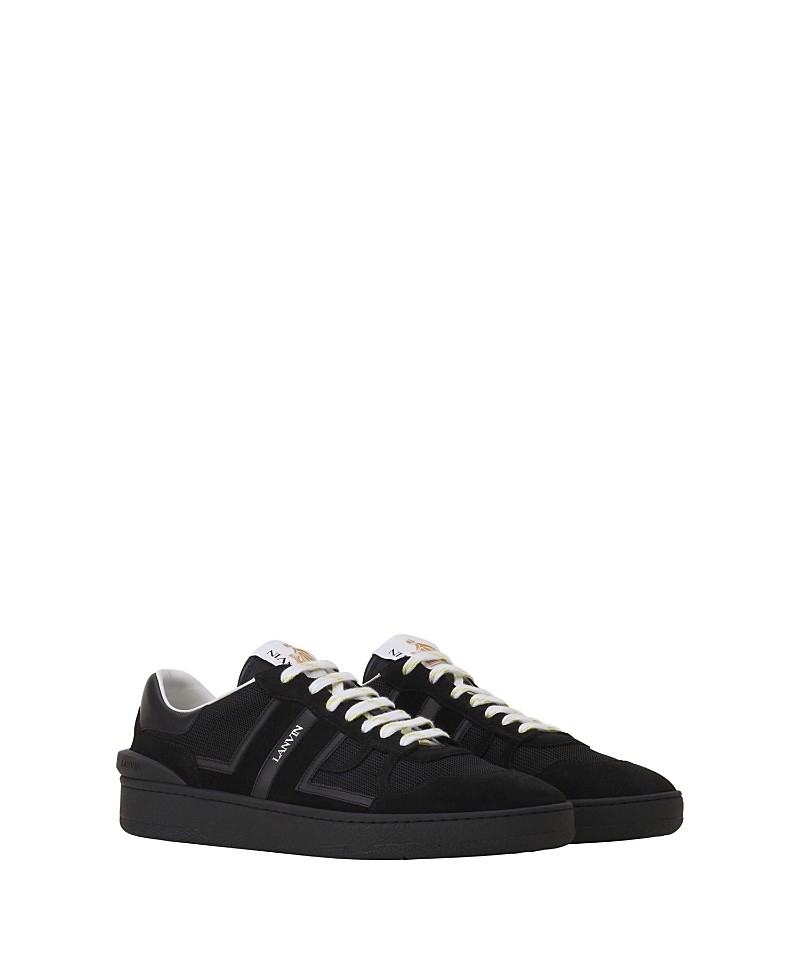 Lanvin Unisex Clay Mesh Sneakers In Animal Print