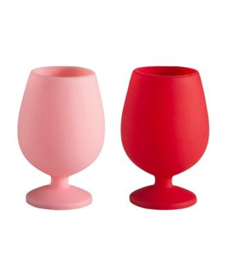Stemm Silicone Unbreakable Wine Glasses - Set of 2