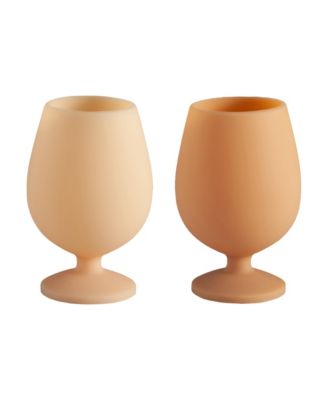 Stemm Silicone Unbreakable Wine Glasses - Set of 2
