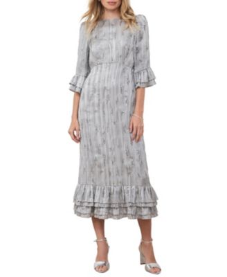 Women's Embellished Midi Dress