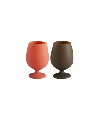 Stemm Silicone Unbreakable Wine Glasses - Set of 4