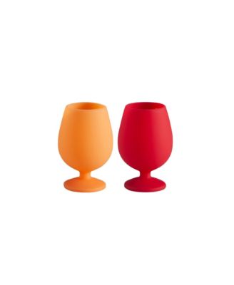 Stemm Silicone Unbreakable Wine Glasses - Set of 4