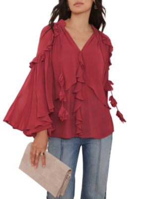 Women's Ruffle Layered Blouse