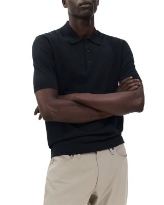 Lightweight Downing Cashmere Polo Shirt