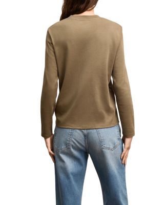  Raquel Long-Sleeve Tee Organic Pima Cotton