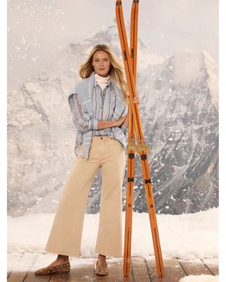 Drifty Painted Stripe Cotton Shirt