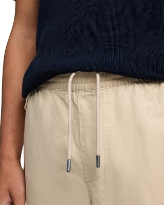 Linen Cotton Stretch Cuff Pants