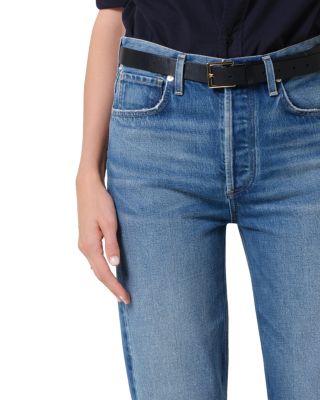 Blaine Vintage High Rise Straight-Leg Jeans in Jonie