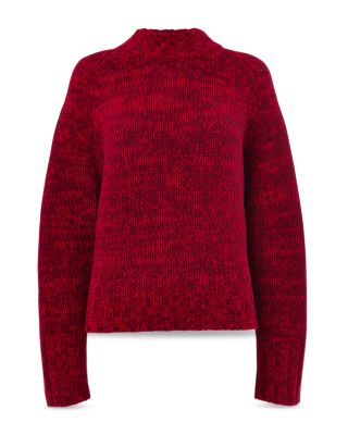 Chunky Wool Fleck Knit Sweater