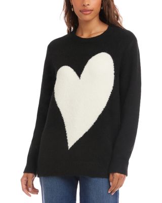 Heart Jacquard Sweater