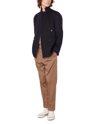 Maxwell Double Breasted Wool Coat