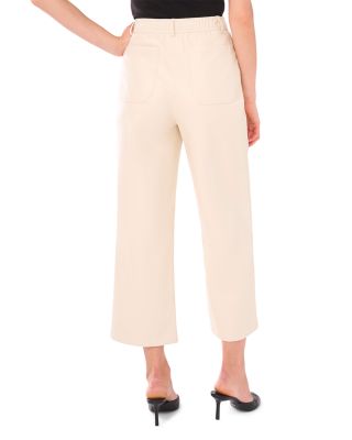 Cropped Front Pocket Pants