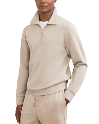 Interlock Half Zip Sweater