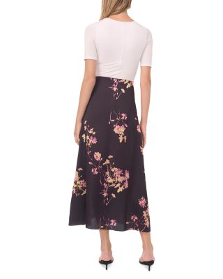 A Line Slip Midi Skirt