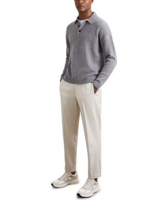 Half Button Relaxed Fit Sweater