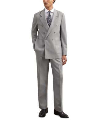 Wool Mixer Tailored Fit Trousers