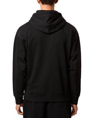 Oversized Fit Motif Hoodie