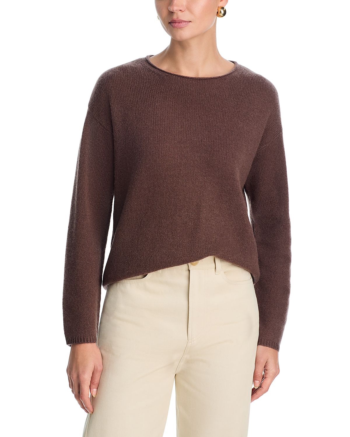 C by Bloomingdale's Cashmere 100% Cashmere Crewneck Sweater - Exclusive