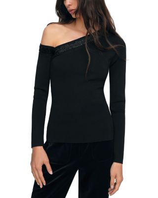 Beaded Off Shoulder Top