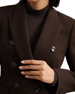 Petite Double Breasted Blazer