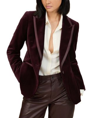 Petite Velvet Jacket 