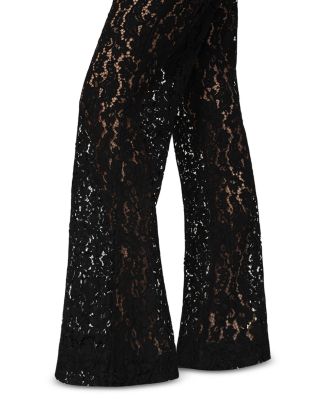 Lace Wide Leg Pants
