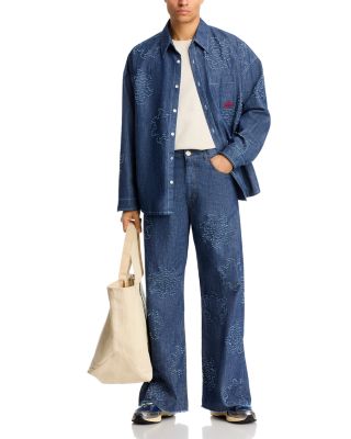 Loose Fit Jeans in Orion Blue