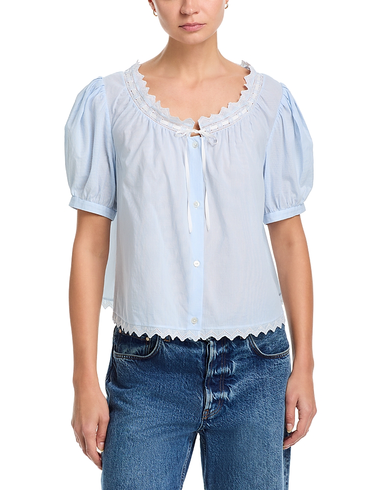 Frame The Serene Top