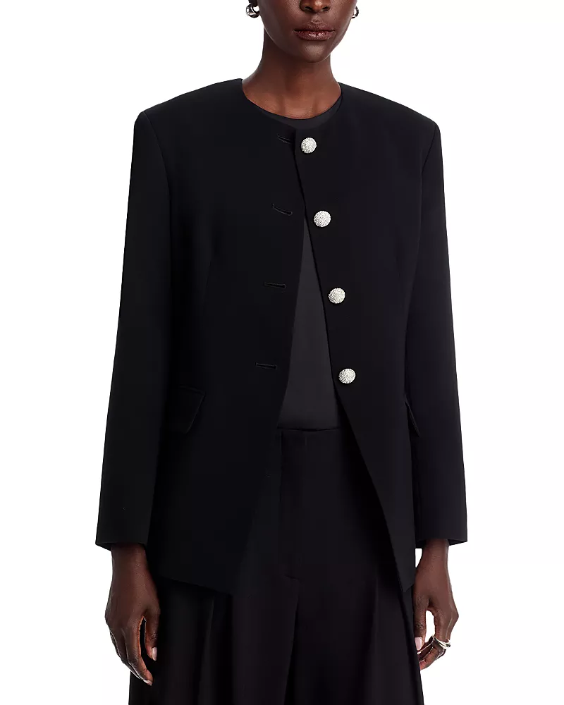 Lafayette 148 New York Fitted Cutaway Jacket