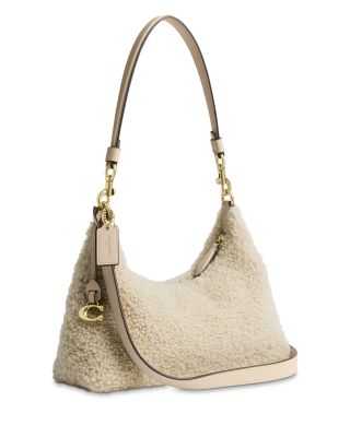 Juliet Small Shearling Shoulder Bag