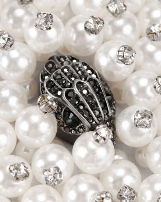 Women's Meena Eagle Beaded Slides