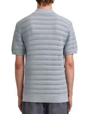 Vidal Jacquard Wave Polo